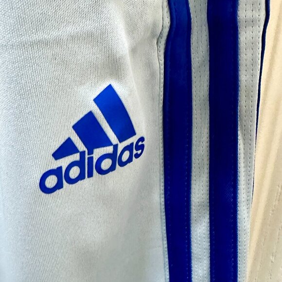 New Adidas Active Shorts Men's Size M Blue Iconic 3 Stripes Detail Athletic - Picture 6 of 12